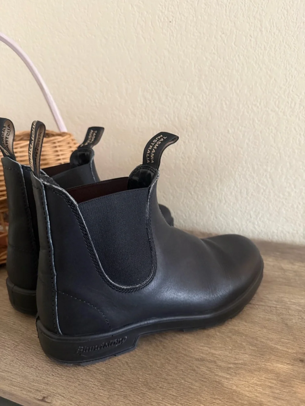 Blundstone Men's Black Leather Chukka Chelsea Boots - Picture 4 of 5